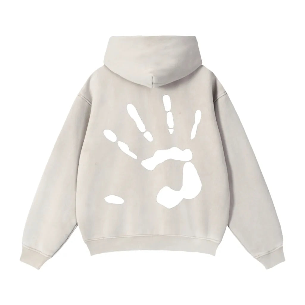 Sonder series - double zip acid wash boxy hoodie